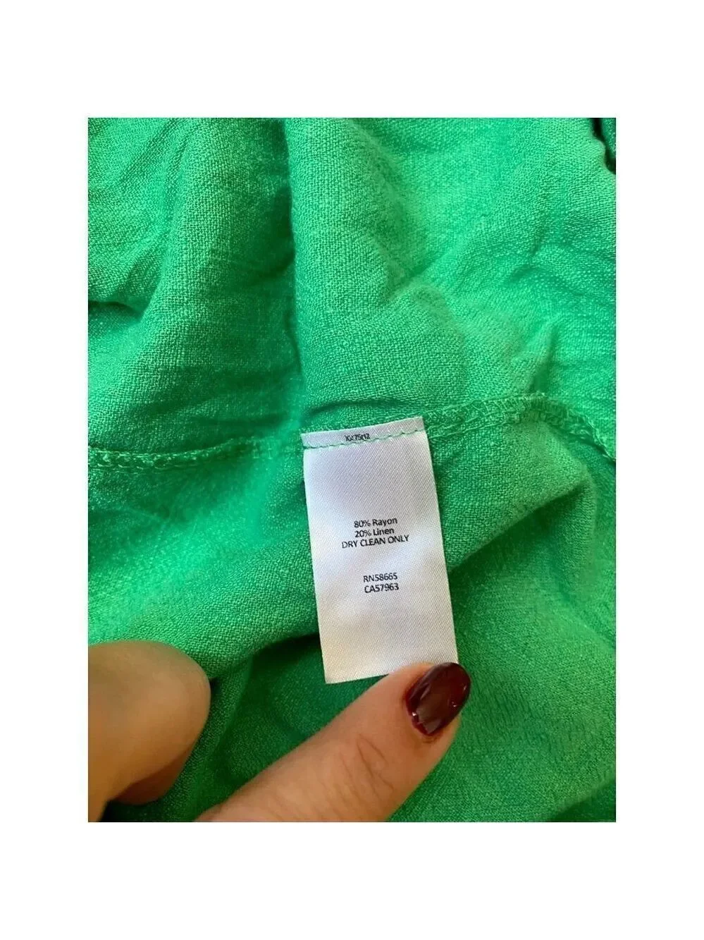MELROSE & Market BNWOT Women Green Tiered Midi Dress Sz XSmall - Picture 6 of 6